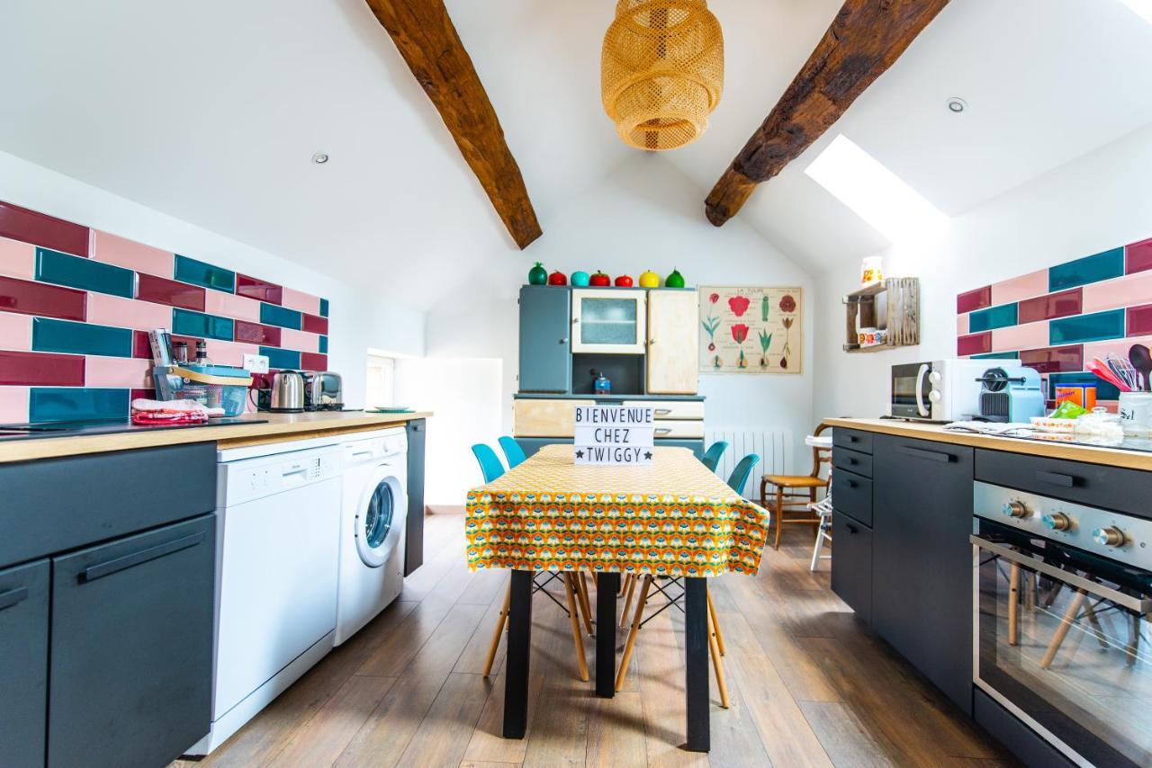 Chez Twiggy - Guesthouse Vintage A Prenois Dış mekan fotoğraf